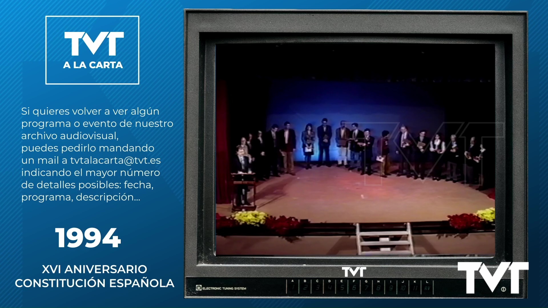 55 - XVI  aniversario Constitución Española